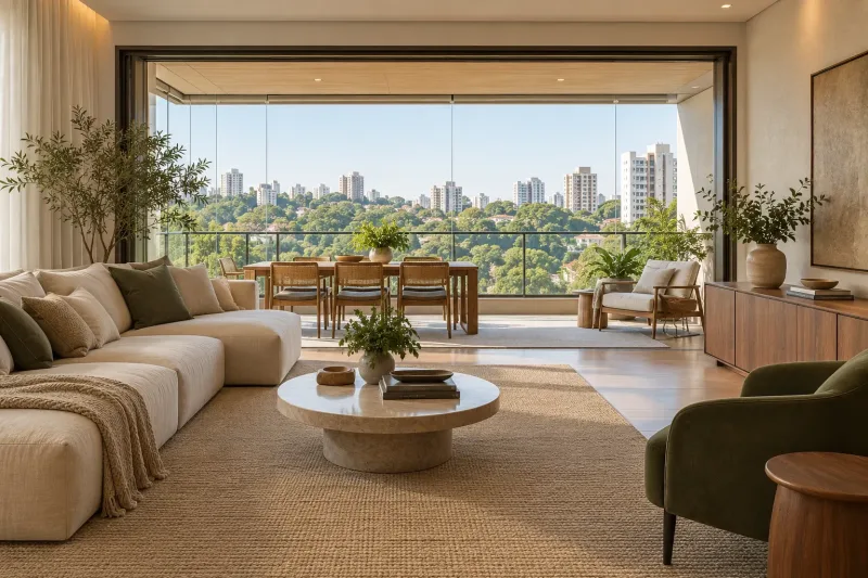 Apartamento com varanda